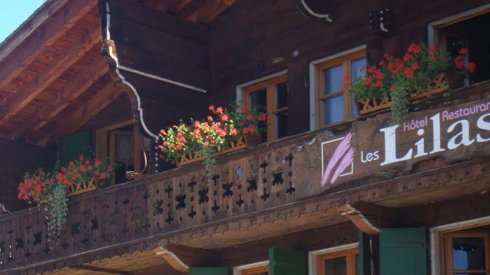 Hotel Restaurant Les Lilas Les Diablerets Kültér fotó